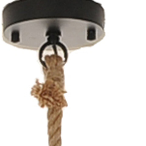 8.5" x 8.5" x 47" Rope Pendant Lamp