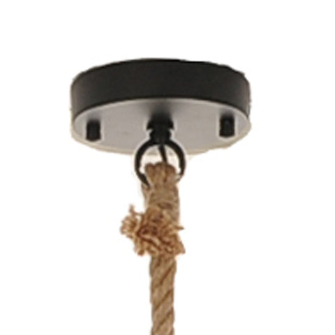 8.5" x 8.5" x 47" Rope Pendant Lamp