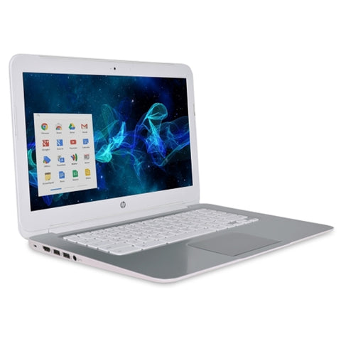 Hp Chromebook 14 G1 Celeron 2955u Dual-core 1.4ghz 4gb 16gb Ssd 14chromebook Chrome Os W/cam & Bt (white)