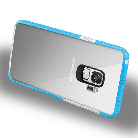 Reiko Samsung Galaxy S9 Soft Transparent Tpu Case In Clear Blue