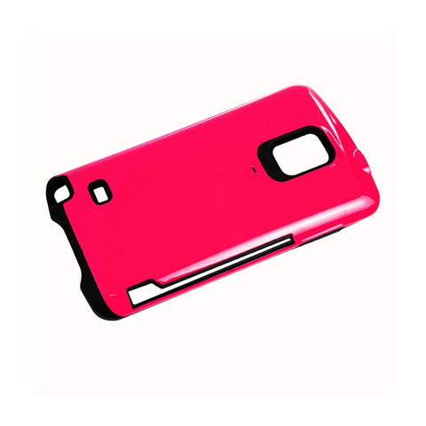 Reiko Samsung Galaxy Note 4 Candy Shield Case With Card Holder In Hot Pink