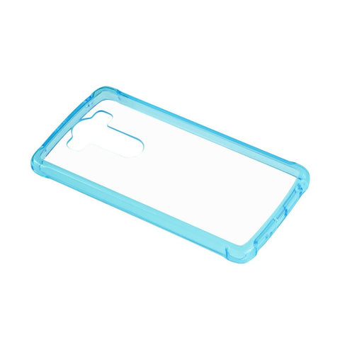 Reiko Lg V10 Clear Bumper Case With Air Cushion Protection In Clear Navy