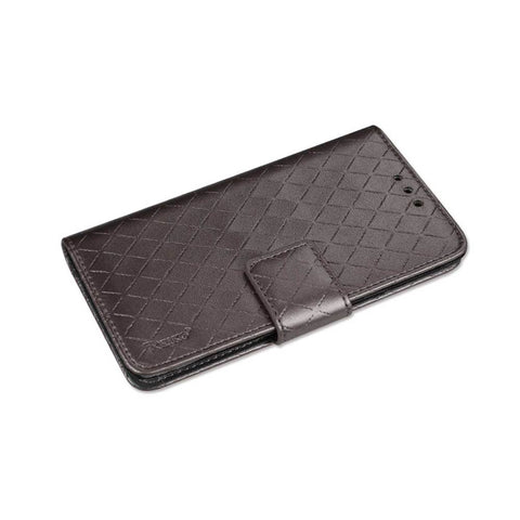 Reiko Samsung Galaxy S5 Rhombus Wallet Case In Brown