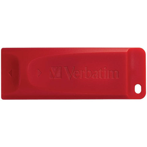 Verbatim Store &amp;#039;n&amp;#039; Go Usb Flash Drive&#44; Red (64b) Vtm97005