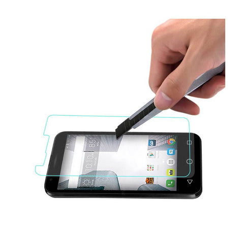 Reiko Alcatel Dawn/ Streak Tempered Glass Screen Protector In Clear