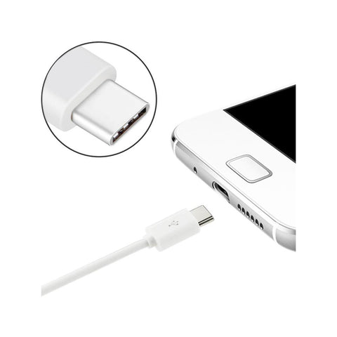 Reiko Type C Usb Data Cable 3.3 Inches In White