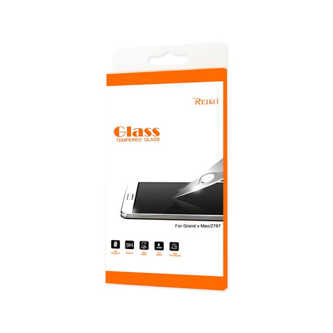 Reiko Zte Grand X Max Tempered Glass Screen Protector In Clear