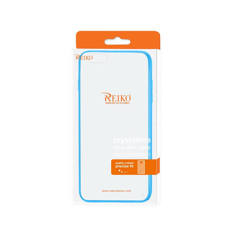 Reiko Iphone 6 Plus/ 6s Plus Clear Back Frame Bumper Case In Navy