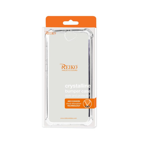 Reiko Htc One A9 Clear Bumper Case With Air Cushion Protection In Clear