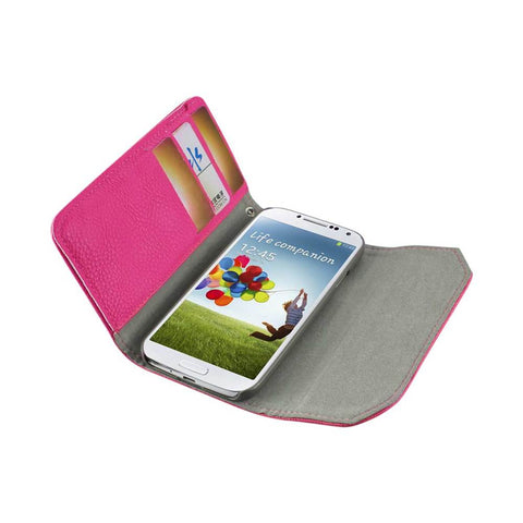 Reiko Samsung Galaxy S4 Studs Wallet Case In Hot Pink
