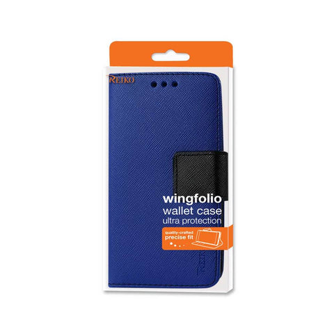 Reiko Samsung Galaxy S7 Edge 3-in-1 Wallet Case In Navy