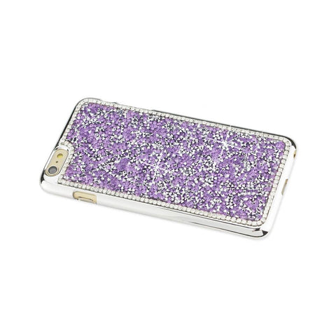 Reiko Iphone 6s Plus Jewelry Bling Rhinestone Case In Purple
