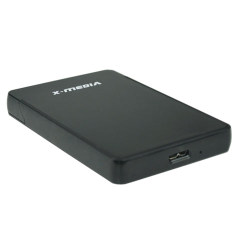 2.5 X-media Xm-en2279u3 Superspeed Usb 3.0 External Sata Hddenclosure (black) - Supports Up To 2tb!