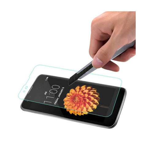 Reiko Lg K7 Tempered Glass Screen Protector In Clear