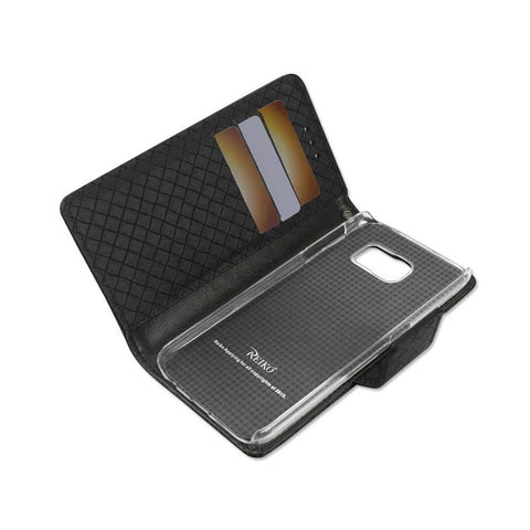 Reiko Samsung Galaxy S6 Braided Wallet Case In Black