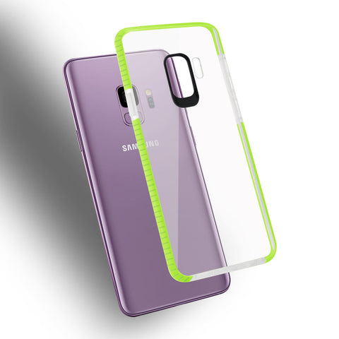 Reiko Samsung Galaxy S9 Soft Transparent Tpu Case In Clear Green