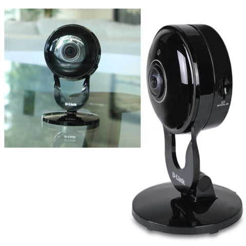 D-link Dcs-2530l 1080p 180-degree Wireless-n Day/night Cameraw/microsd Slot & Mydlink Ios/android App Support (black)