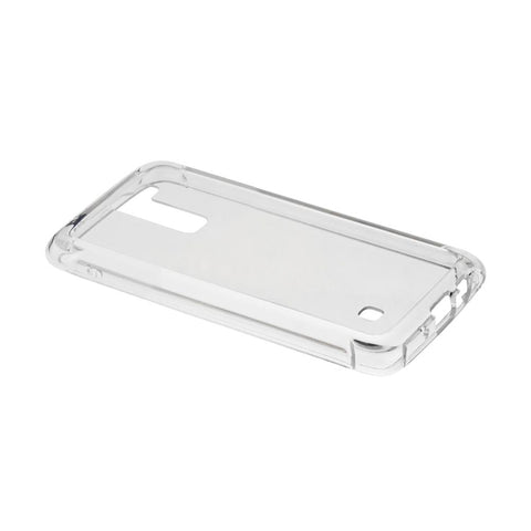 Reiko Lg K7 Clear Bumper Case With Air Cushion Protection In Clear