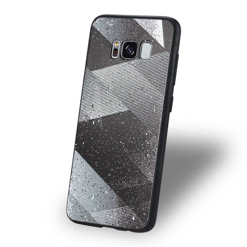 Reiko Samsung Galaxy S8 Design Tpu Case With Shades Of Oblique Stripes
