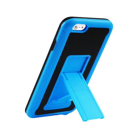 Reiko Iphone 6s/ 6 Hybrid Heavy Duty Case With Vertical Kickstand In Black Navy