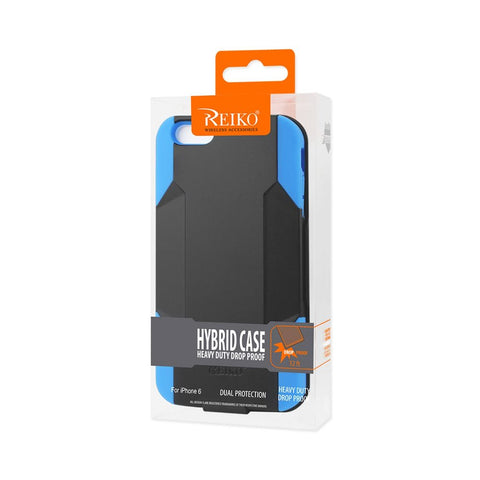 Reiko Iphone 6 Plus 3-in-1 Hybrid Heavy Duty Holster Combo Case In Navy Black