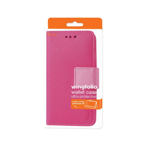 Reiko Samsung Galaxy S6 Edge Plus 3-in-1 Wallet Case In Hot Pink