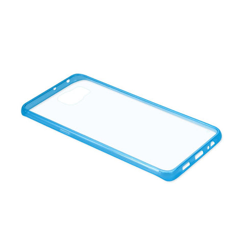 Reiko Samsung Galaxy S6 Edge Plus Clear Back Frame Bumper Case In Navy
