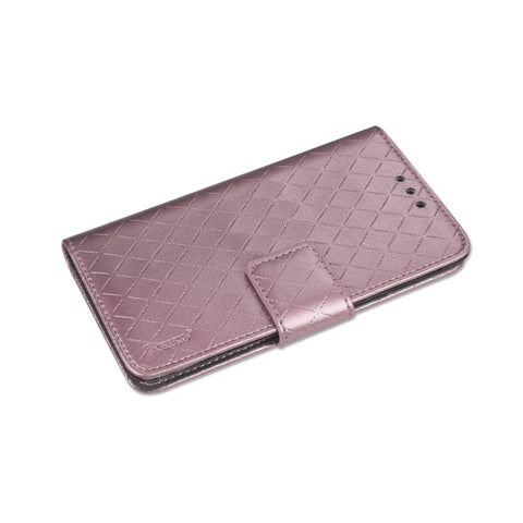 Reiko Samsung Galaxy S6 Rhombus Wallet Case In Pink