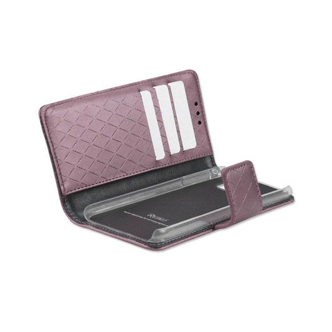 Reiko Samsung Galaxy S6 Rhombus Wallet Case In Pink