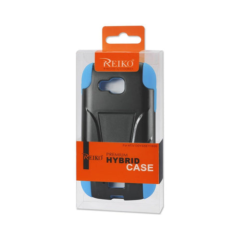Reiko Samsung Ativ Odyssey Hybrid Heavy Duty Case With Kickstand In Blue