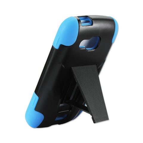 Reiko Samsung Ativ Odyssey Hybrid Heavy Duty Case With Kickstand In Blue