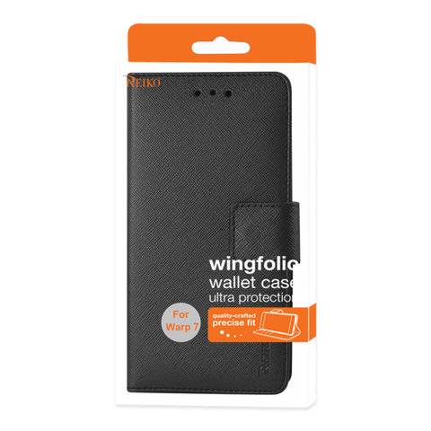 Reiko Grand X3 (z959)/ Warp 7 3-in-1 Wallet Case In Black