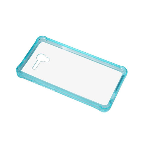Reiko Alcatel One Touch Fierce Xl Clear Bumper Case With Air Cushion Protection In Clear Navy