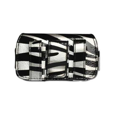 Horizontal Pouch Hp106a Motolora V3 Zebra 02 4x0.5x2.1 Inches