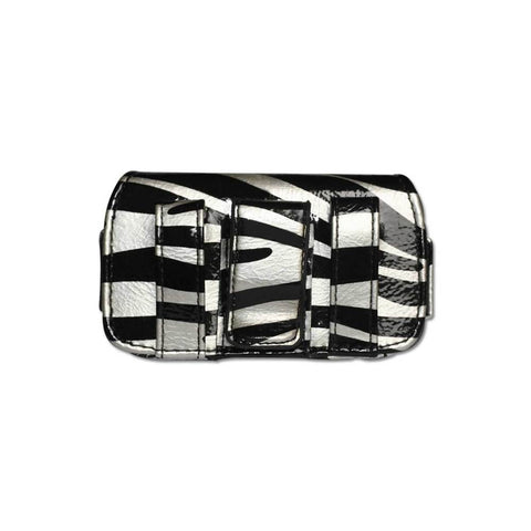 Horizontal Pouch Hp106a Motolora V3 Zebra 02 4x0.5x2.1 Inches