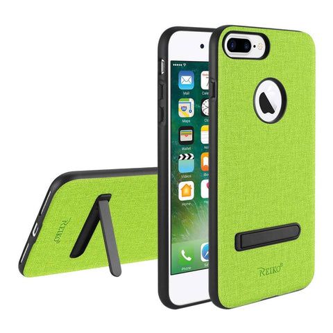 Reiko Iphone 8 Plus/ 7 Plus Rugged Texture Tpu Protective Cover In Green