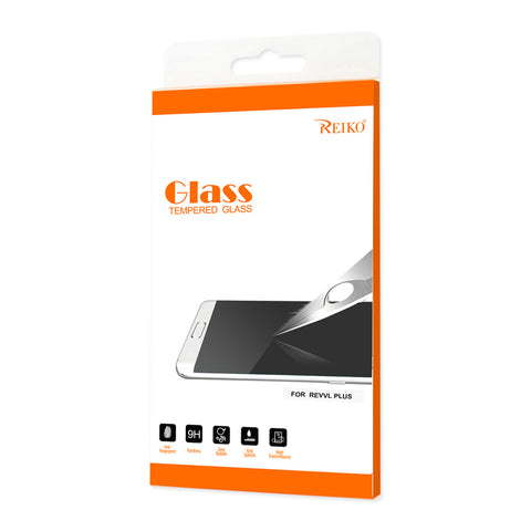 Reiko Coolpad Revvl Plus Tempered Glass Screen Protector In Clear