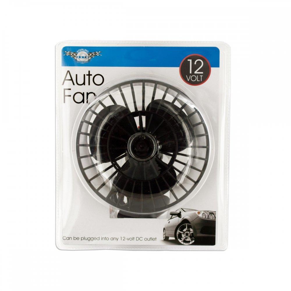 12 Volt Auto Fan With Suction Cup Ol413