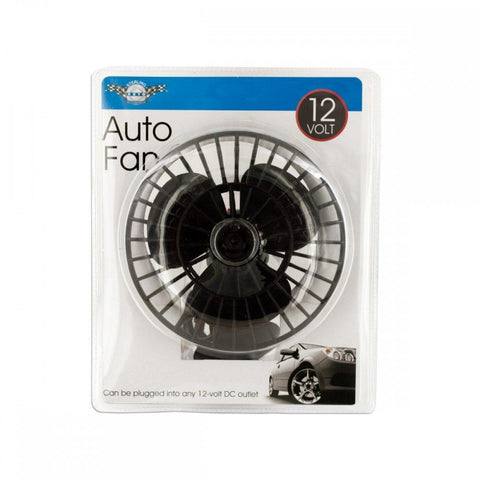 12 Volt Auto Fan With Suction Cup Ol413