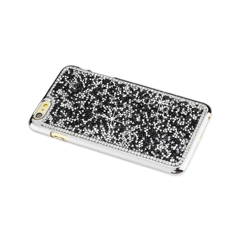 Reiko Iphone 6s Plus Jewelry Bling Rhinestone Case In Black