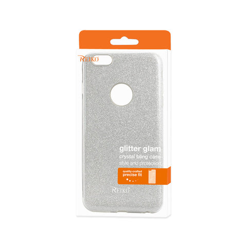 Reiko Iphone 6 Plus/ 6s Plus Shine Glitter Shimmer Hybrid Case In Silver