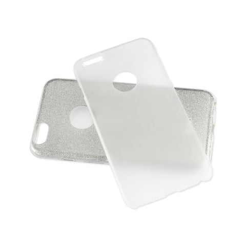 Reiko Iphone 6 Plus/ 6s Plus Shine Glitter Shimmer Hybrid Case In Silver