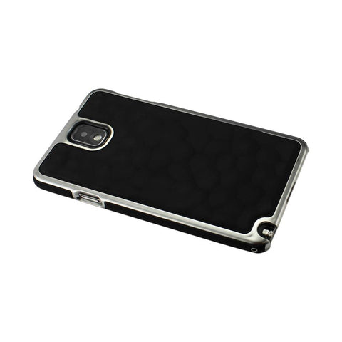 Reiko Samsung Galaxy Note 3 Bubble Metal Plated Case In Black