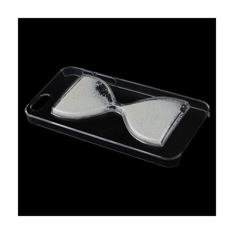 Reiko Iphone Se/ 5s/ 5 3d Sand Clock Clear Case In White