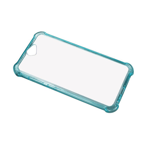 Reiko Htc One A9 Clear Bumper Case With Air Cushion Protection In Clear Navy