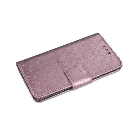 Reiko Samsung Galaxy S5 Rhombus Wallet Case In Pink
