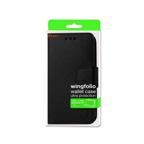 Reiko Zte Overture 2 3-in-1 Wallet Case In Black