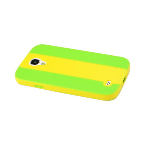 Reiko Samsung Galaxy S4 Striped Case In Yellow Green
