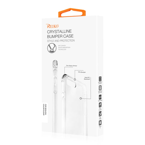 Reiko Zte Blade Z Max/z982/zte Sequoia Clear Bumper Case With Air Cushion Protection In Clear