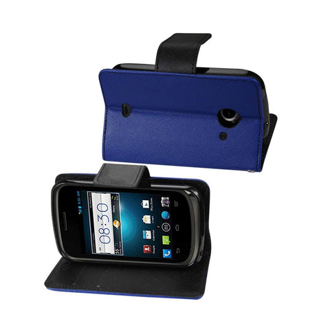 Reiko Zte Prelude 2 3-in-1 Wallet Case In Navy